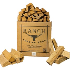 Pizza Oven Wood ~ 6 inch Mini Oak Logs, 1000 Cubic in., Wood for Pizza Oven, Such as Ooni, Gozney, Bertello, Solo Stove & More! Great for Grilling & Smoking, Naturally Cured, 12-14lbs, USA Harvested!