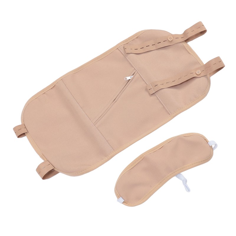 Castor Oil Pack Wrap Kit Reusable Adjustable Organic Cotton Castor