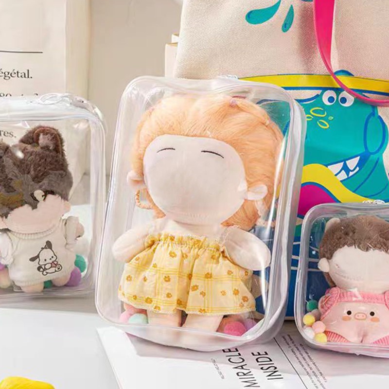 Plush Pouch, 3.9 inches (10 cm), 5.9 inches (15 cm),