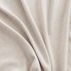 MIULEE Non-See-Through Privacy Linen Curtains 2 Panels, Light Filtering Window