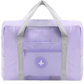 Cabin Bag 45x36x20 for Easyjet Airlines Underseat Luggage Bag Travel Duffel Holdall Bag Carry on Hand Weekend Bag for Women and Men 25L (Purple)