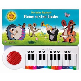 Trötsch Der kleine Maulwurf Klavierbuch Meine ersten Lieder: Beschäftigungsbuch Soundbuch Liederbuch (Ab 2 Jahren)