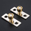Hicello 2PCS Sliding Door Bottom Ø12mm Floor Guide for Sliding