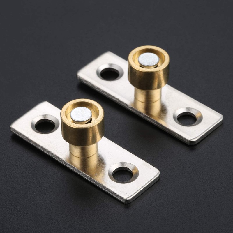 Hicello 2PCS Sliding Door Bottom Ø12mm Floor Guide for Sliding