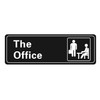 Nakimo Office Sign - Self-Adhesive 9 x 3 Inch Door