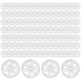 Pack of 200 Plastic Washers, 46 mm Plastic Washers, Polypropylene Washers, PP Washers, Foam Panel Washers for Attaching and Supporting Foam