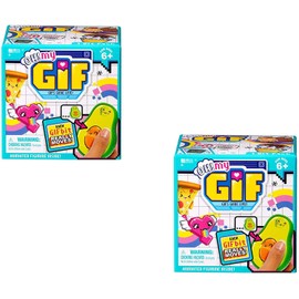 Moose OH My GIF Blind Mystery BIT Pack GIFS Gone Live Animated Figure Bundle of 2