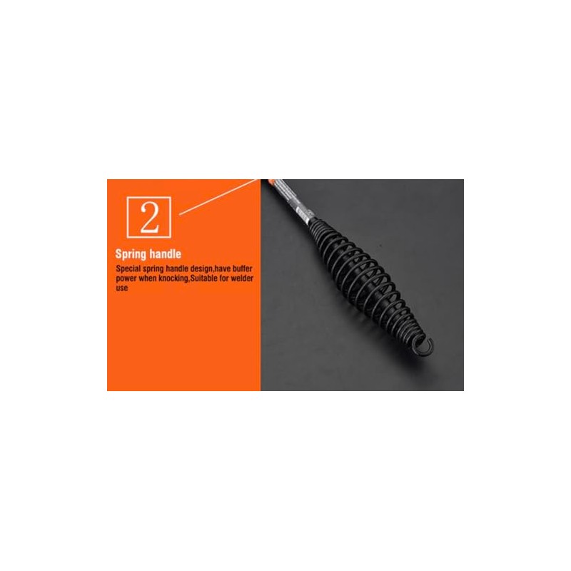 Edward Tools Welding Chipping Hammer - Heavy Duty 17 oz