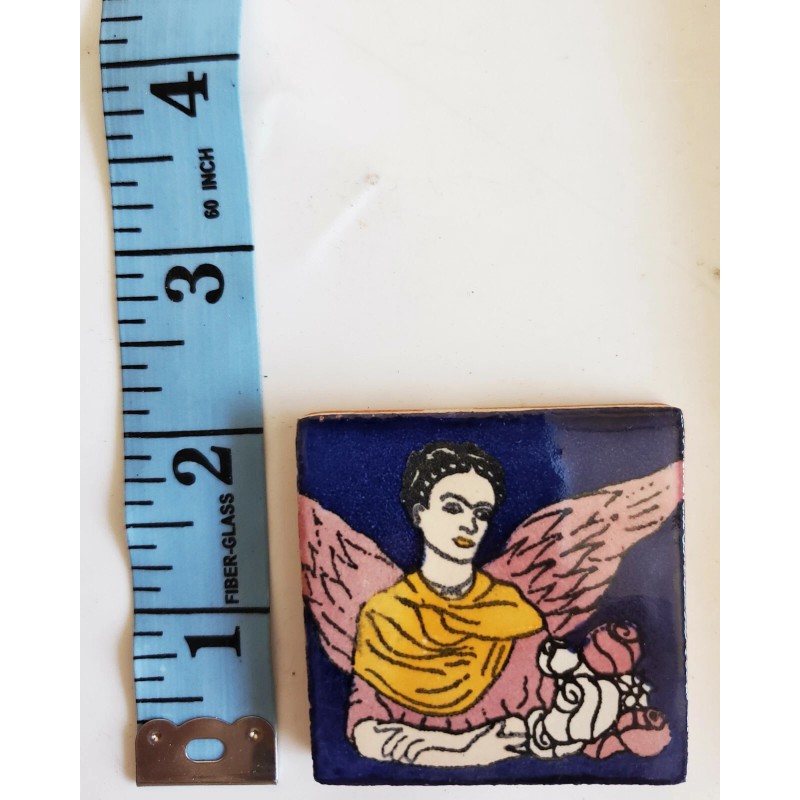 Talavera 100 MEXICAN TILES 2x2 CERAMIC POTTERY TALAVERA MEXICO frida