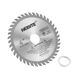 uxcell 4-Inch 40 Teeth 12000RPM Premium Tungsten Carbide Tipped (TCT) Circular Saw Blade with 5/8-inch Arbor