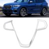 Car Steering Wheel Button Frame Cover Chrome Trim Fits for