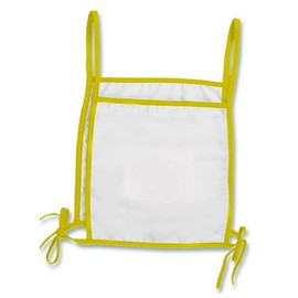 TopTie (Price/Piece) Blank Golf Event Caddy Bibs with Ties Polyester Sports Scrimmage Training Vest for Adult & Youth-Yellow