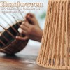Pack of 3 Rattan Lampshade, Small Retro Wicker Lampshade, Replacement