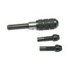 Pin Chuck Vise Set With 3 Collets to Hold Small