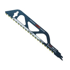 Reciprocating Saw Blades, 305 mm Saw Blades, Reciprocating Saw Blades Stone, Sabre Saw Blade Carbide, Suitable for Cutting Stone, Wood, Bricks and Concrete (S1243HM)