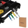 HongWay 370pcs Plastic Drywall Wall Anchors Kit with Screws, Includes