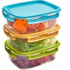 Snips, SnipsLock MIXCOLOR, Set of 3 Food Containers, 3 x