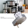 Gear Motor DC 12V 5RPM Speed Reduction Geared Motor Alloy