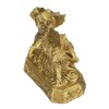 Qilin Ornament Brass Home Desktop Statue Collection Lucky Animals Crafts