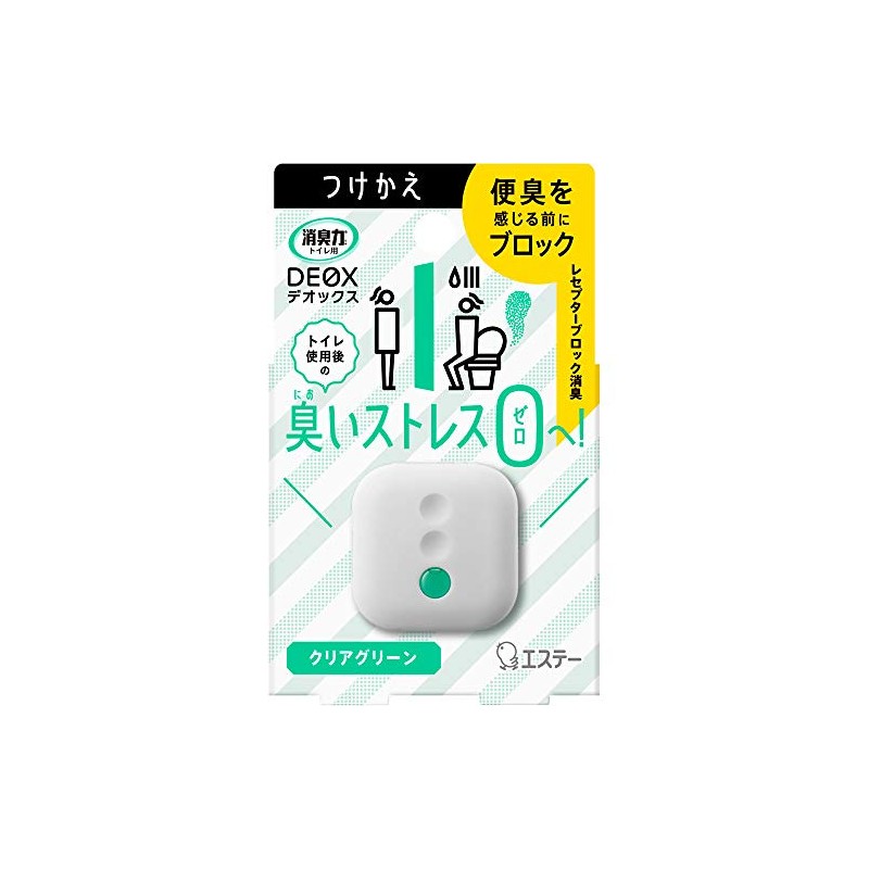 SHOSHU-RIKI DEOX Toilet Refill Clear Green