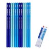 Mitsubishi Pencil, Uni Palette, Easy to Write, HB-6B, 1 Dozen,