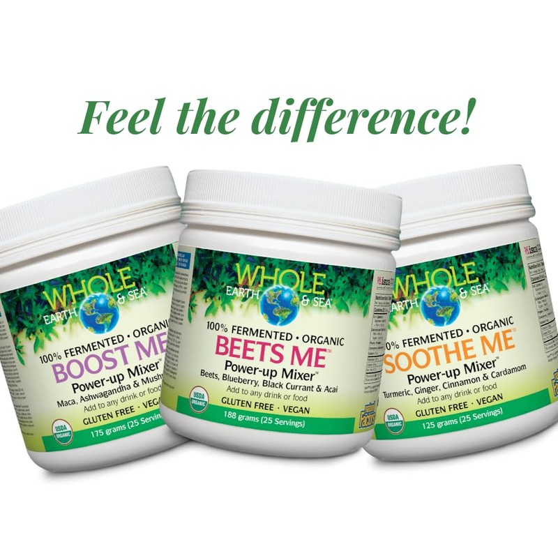 Natural Factors WHOLE EARTH & SEA Organic Boost Me Superfood