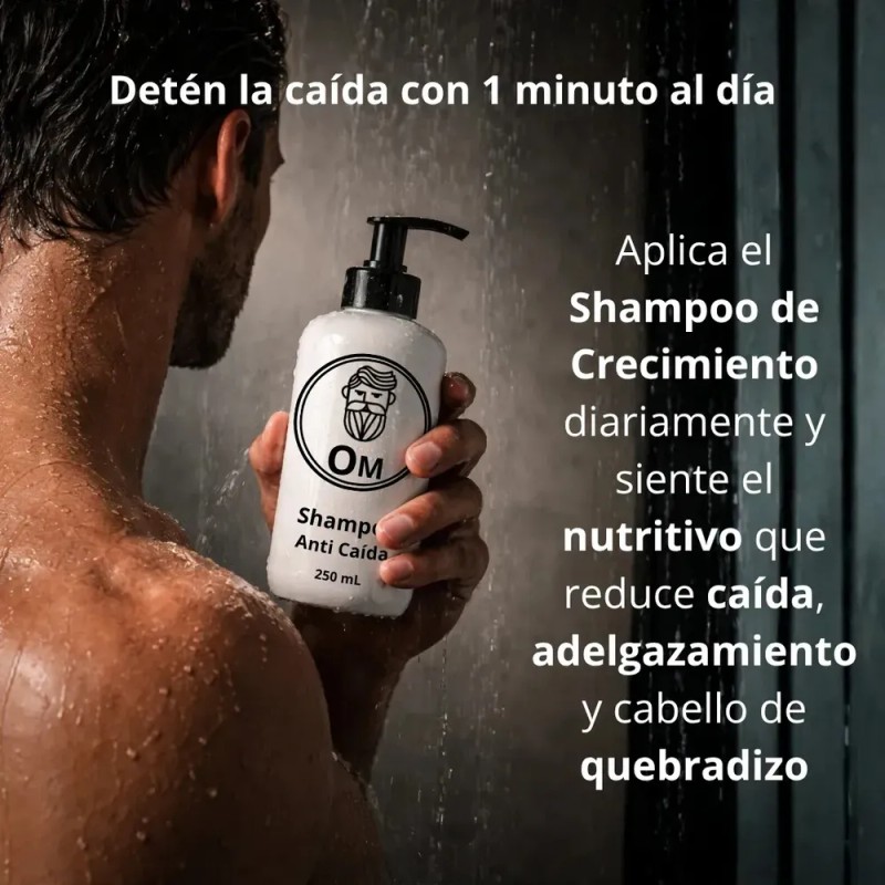 Om Style - Kit Crecimiento Capilar + Anticaída 2 Hair