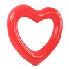 Heart Shaped Swimming Circle 120cm Thick Tear Resistant PVC Material