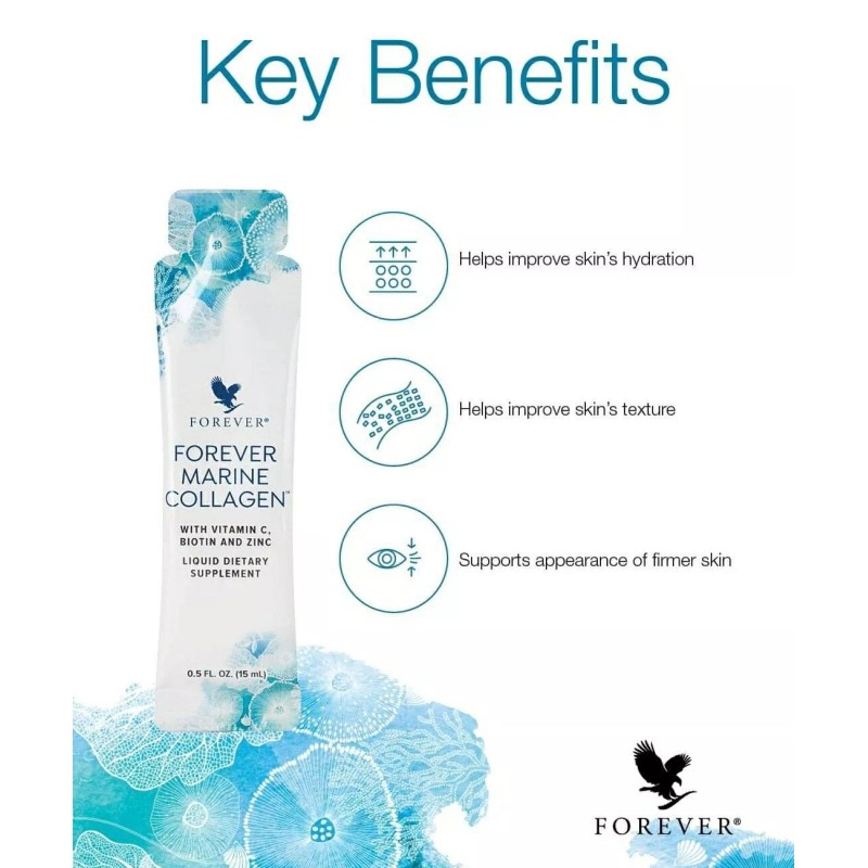 Forever Marine Collagen 30 sachets (0.5 fl.oz/15 ml ea.)