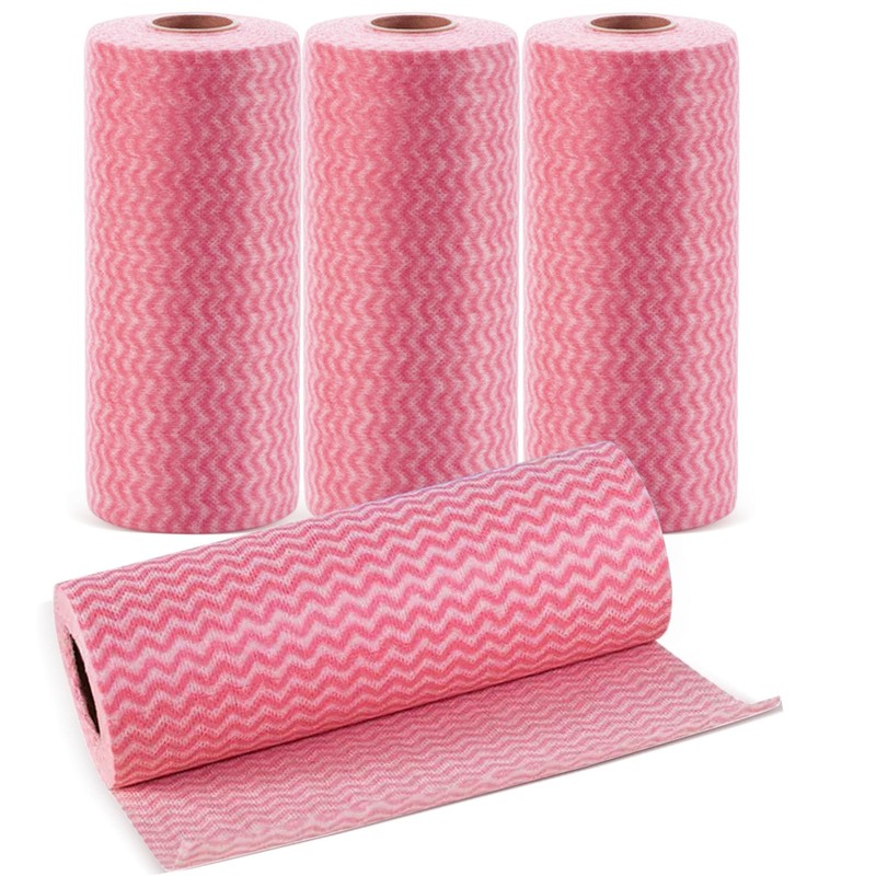 dogmoon J Cloth Roll, 4 Rolls All Purpose Cloths, 180