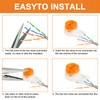AEDIKO 200pcs K2 Telephone Wire Splice Connector Waterproof UY Gel