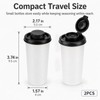 2 Pack 4.75oz Salt and Pepper Shakers with Moisture Proof