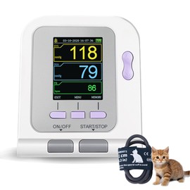 CONTEC08A-VET Digital Veterinary Blood Pressure Monitor Dog/Cat/Pets Small Cuff Size 2.3”-4.3”