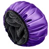 Aquior Gorro de ducha, gorro de ducha para mujer, reutilizable,