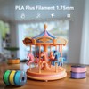 SUNLU PLA+ 3D Printer Filament Bundle, 0.25kg Each Spool, Total