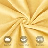 GriNeed Fall Yellow Throw Pillow Covers Decorative Velvet Set of