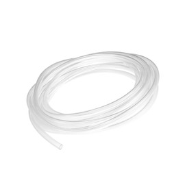 HEROFFIX Fuel Vent Line Hose, 0.2"x197" 5mm x 5m Gas Line Petrol Hose Tube Universal for ATV Dirt Bike Go Kart Durable Polyurethane Clear Replace Parts