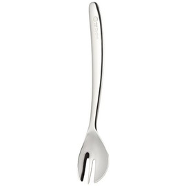 NOJI CUT-L10 Cut Fork, Right Hand, For Ages 2 and Up, Made in Japan, Dishwasher Safe, Stainless Steel