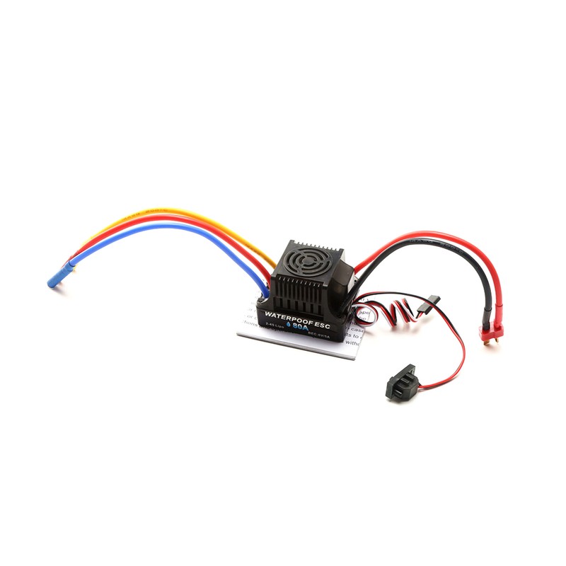GTSKYTENRC Waterproof 3660 Brushless Motor 4200KV with 80A Brushless ESC