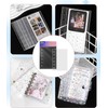 Cymidreke Sealing Notebook, Plastan, Transparent, Size, Mini Binder, 20 Refills,
