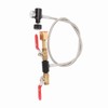 CGA‑320 CO2 Cylinder Refill Adapter with Hose For Filling Soda
