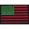 Unbranded Rasta African USA Flag  Embroidered Patches 3"x2" iron-on