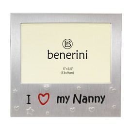 benerini I Love My Nanny ' - Photo Picture Frame Gift - 5 x 3.5