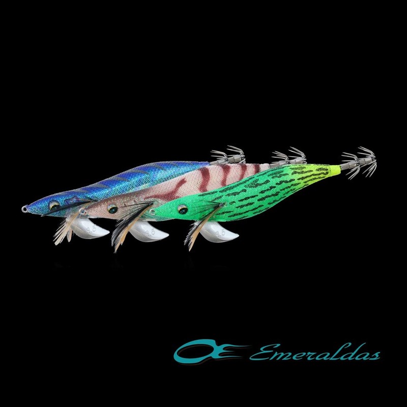 Daiwa Egi Emeraldas Stay Lure, No. 4.0, Luminous - Moss