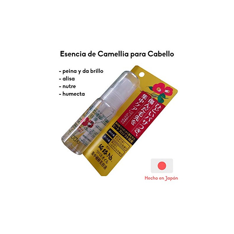 Esencia para el Cabello a base de Aceite de Camellia