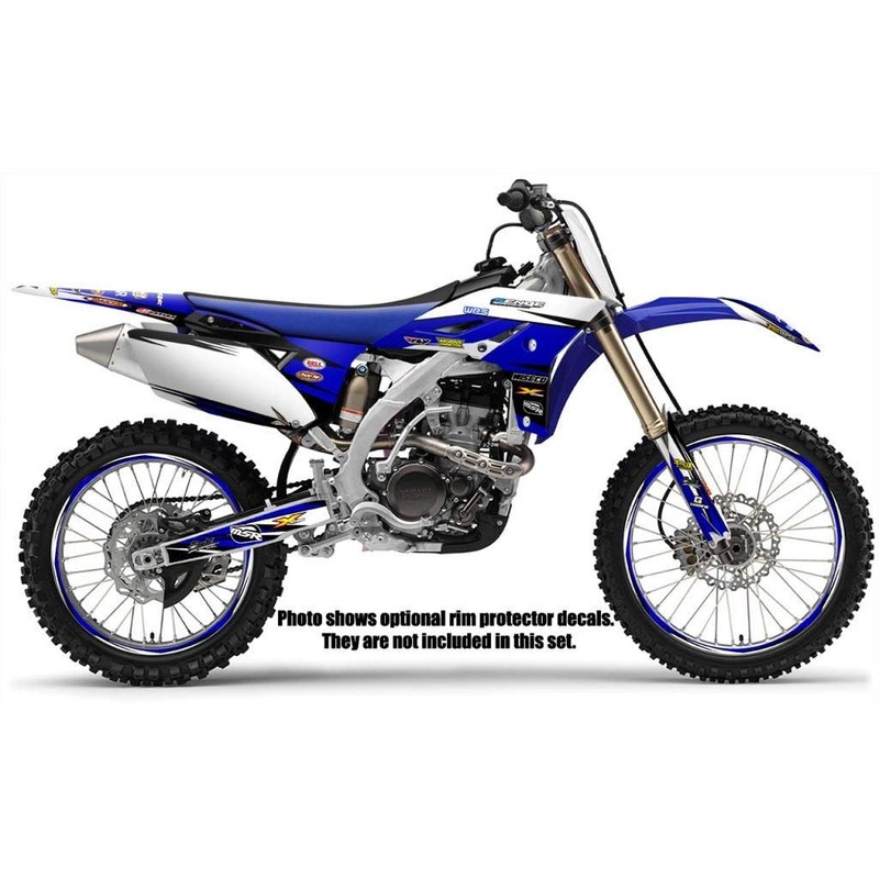 2019-2021 YZ 85 Velocity Blue Senge Graphics Complete Kit Compatible