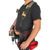 KUNN Tool Belt Suspender with Magnetic Wristband for Framer Carpenter