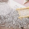 HERZWILD Decorative Diamond Crystals Approx. 4000 Pieces Colourless Sparkling Diamond