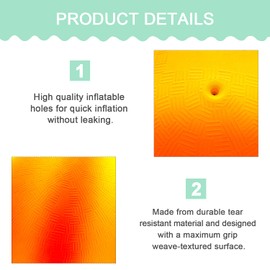 Bouncy Kickball, PVC Children's Play Ball, Multicoloured Rainbow Ball Children, Football Softball, Children's Ball for Indoor and Outdoor Use (8.5 Inches) - Rainbow