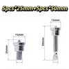 10pcs Magnetic Drywall Screwdriver Bits Set, PH2 Hexagonal Handle, 25mm